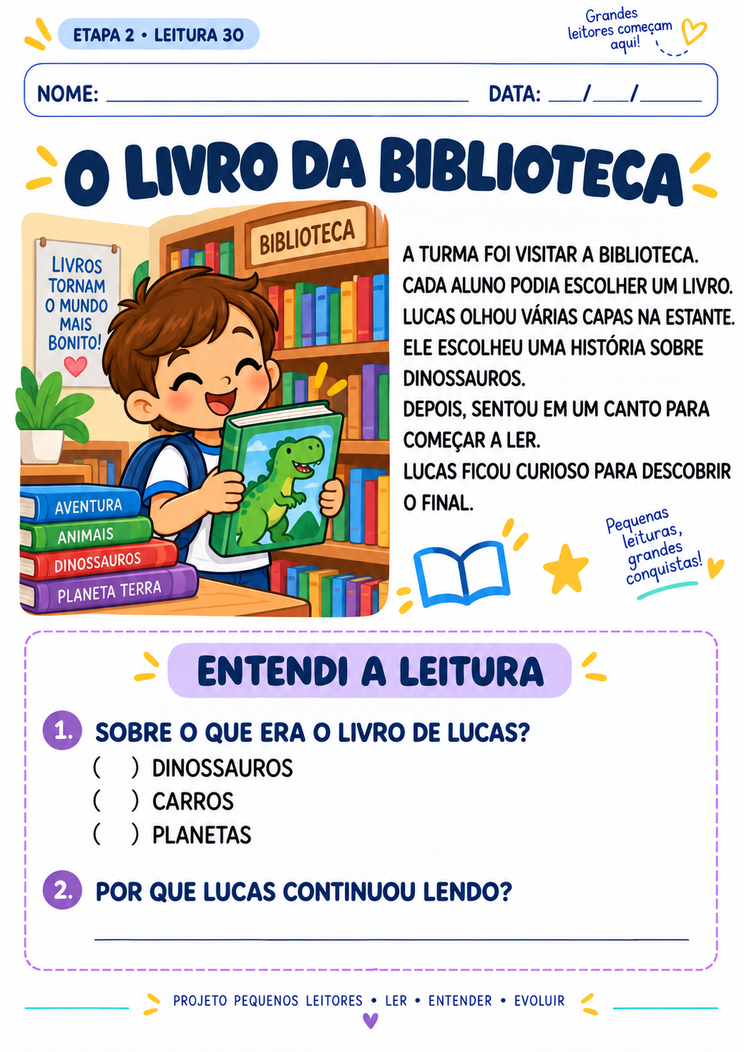 Página da Etapa 2